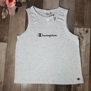 NWT Champion Gray Women's Tank Top | Macy's Retail $30.00 | Women's Size XL